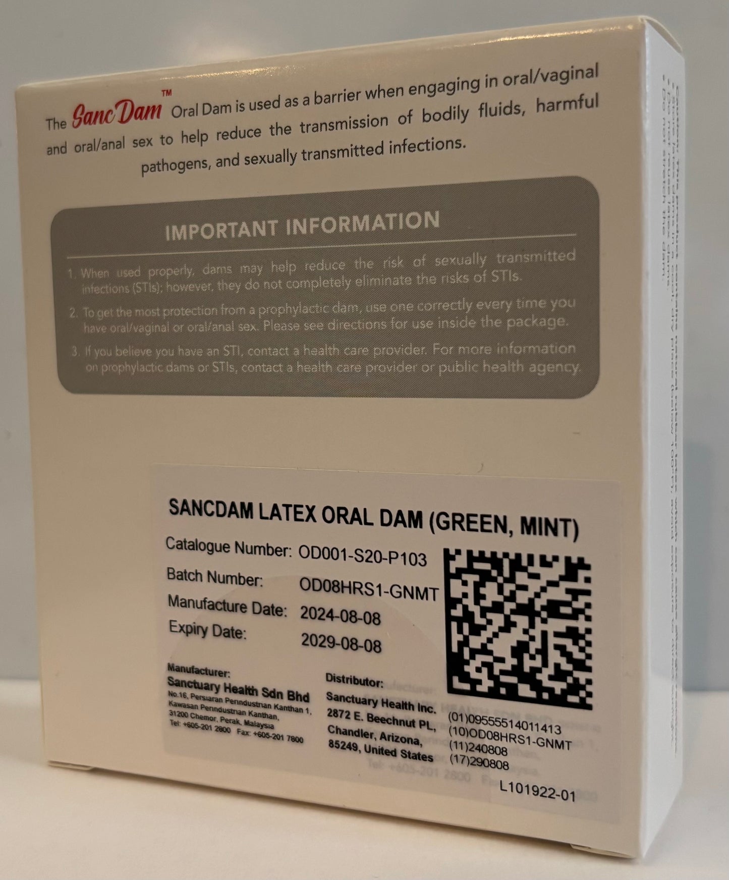 (FDA Approved) 6 Count Ultra-Thin 0.07mm SancDam Latex Oral Sex Dam Flavored Grape (Product of Malaysia) Membrane Men Women Giving Each Other Oral Sex Cunnilingus Prop SM Fellatio Covering Lesbian Couples Sex (Dental Dams)